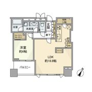 シティタワー有明の間取り画像