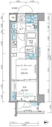 パークアクシス品川シーサイドの間取り画像