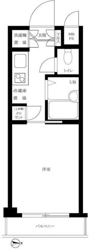 ルーブル芝公園の間取り画像
