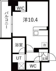 ハーモニーレジデンス名古屋EASTの間取り画像