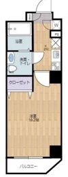 XEBEC日暮里Ⅱの間取り画像
