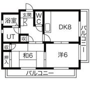 サンライズマンションの間取り画像