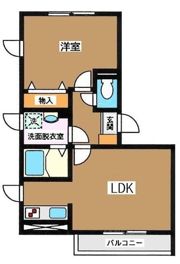 FLAX鷹番の間取り画像