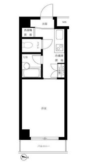 ルーブル都立大学Ⅱの間取り画像
