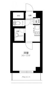 ルーブル都立大学Ⅱの間取り画像