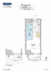 プラウドフラット戸越銀座の間取り画像