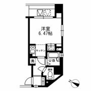 レジディア三越前の間取り画像