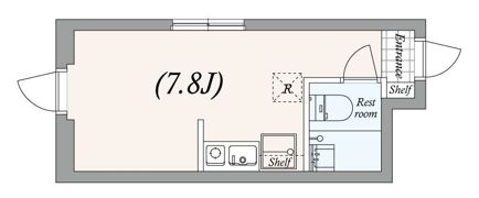 maison SANGUBASHI Ⅰの間取り画像