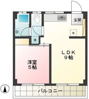 堤マンションの間取り画像