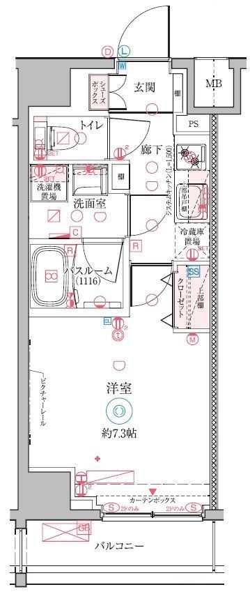 間取図