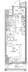 クレイシア秋葉原ラグゼスウィートの間取り画像