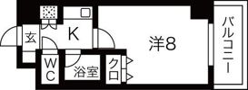 覚王山エクセルの間取り画像