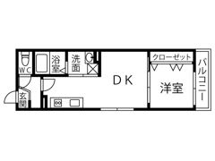ジュネスMimi東加古川の間取り画像
