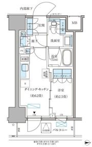 パークアクシス住吉ガーデンスクエアの間取り画像