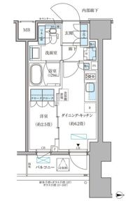 パークアクシス住吉ガーデンスクエアの間取り画像