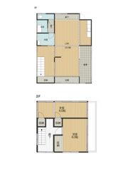 羽生市西1丁目 貸家の間取り画像