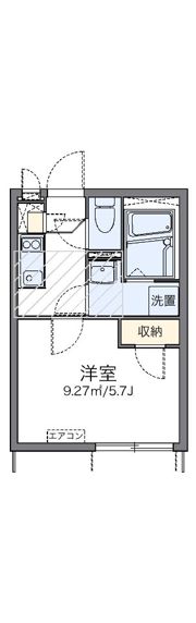 レオネクストRinRinRinの間取り画像