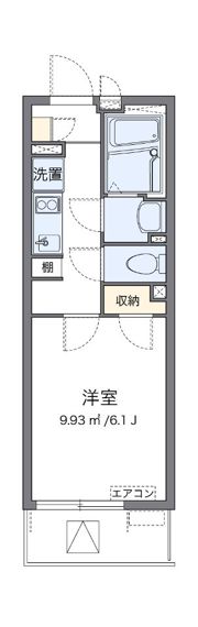 クレイノ樽崎Ⅱの間取り画像