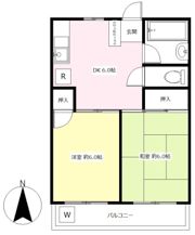 リビエラハイツの間取り画像