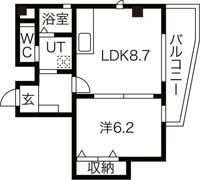 THE RESIDENCE IMAIKE NORTHの間取り画像