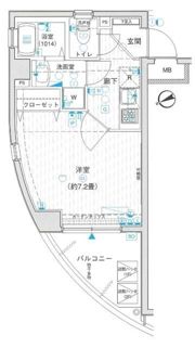 ラグジュアリーアパートメント目黒東山の間取り画像