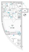 ラグジュアリーアパートメント目黒東山の間取り画像
