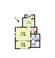 WoodCrest沼袋Terraceの間取り画像
