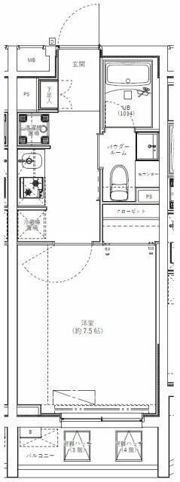 GENOVIA学芸大学の間取り画像