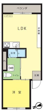 椎名町マイコーポの間取り画像