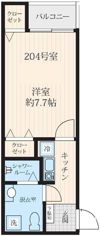 フォセット新大橋の間取り画像