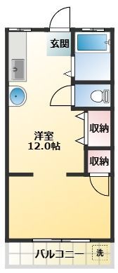 目白台コーポの間取り画像