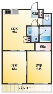 クレイドル新和の間取り画像