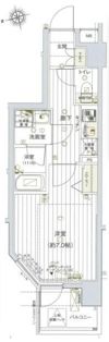 ヴァレッシア蒲田シティの間取り画像