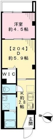 ルポリテの間取り画像