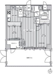 アンソレイエ飯田橋の間取り画像