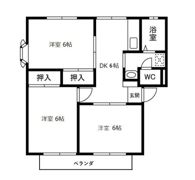 サンビレッジ静岡 C棟の間取り画像