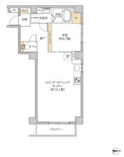 タイズ住吉の間取り画像