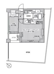 シティカレント目黒学芸大学の間取り画像