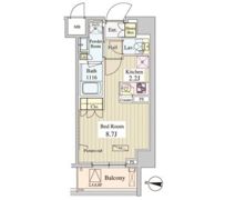 WASEDA APARTMENTの間取り画像