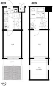 ルーブル早稲田六番館の間取り画像