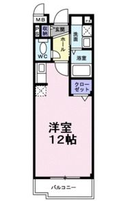 フランメゾンの間取り画像