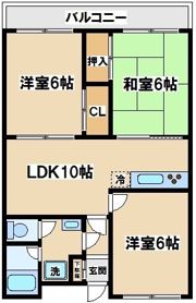 サンパラッツオ壱番館の間取り画像