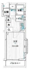 プレール・ドゥーク新中野の間取り画像