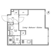 PASEO武蔵小山Ⅱの間取り画像