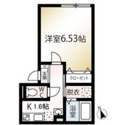 MQuarto一之江の間取り画像
