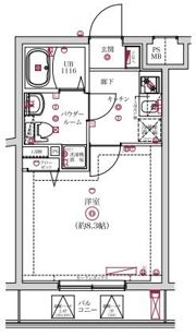 レンティーヴァ綾瀬の間取り画像