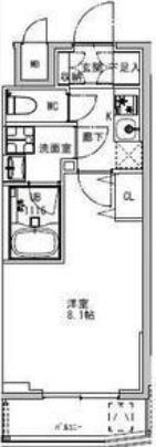 S-RESIDENCE両国parksideの間取り画像
