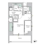ONE ROOF FLAT TOGOSHIの間取り画像