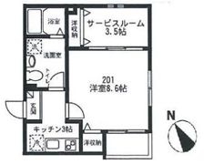 Residenza al picco レジデンツァアルピッコの間取り画像