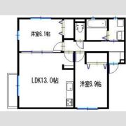 リアンジュの間取り画像
